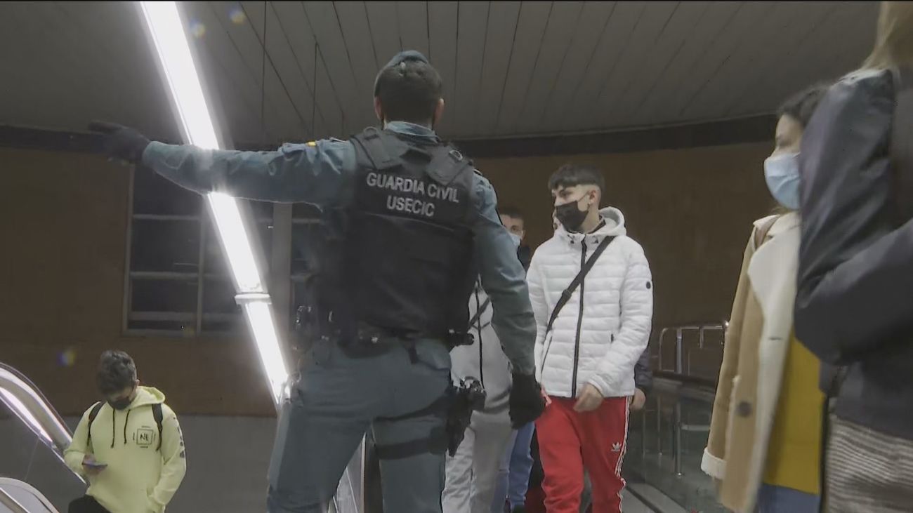 Despliegue preventivo para garantizar la seguridad en el fin de semana