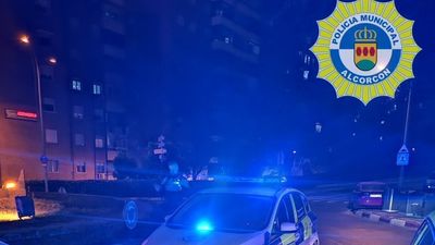 Cuatro agentes resultan heridos en una persecución policial en Alcorcón