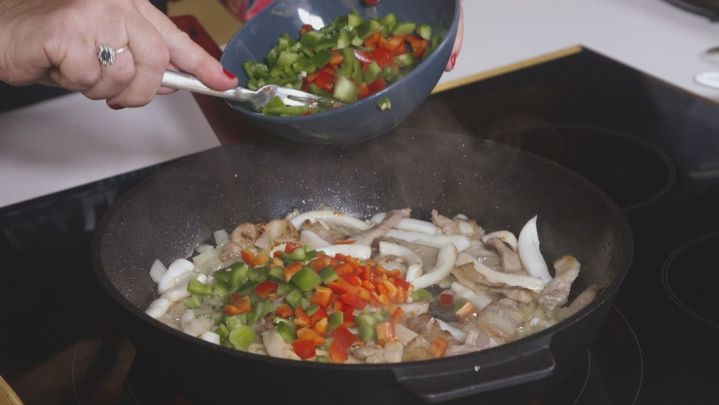 Receta de espaguetis negros mar y montaña