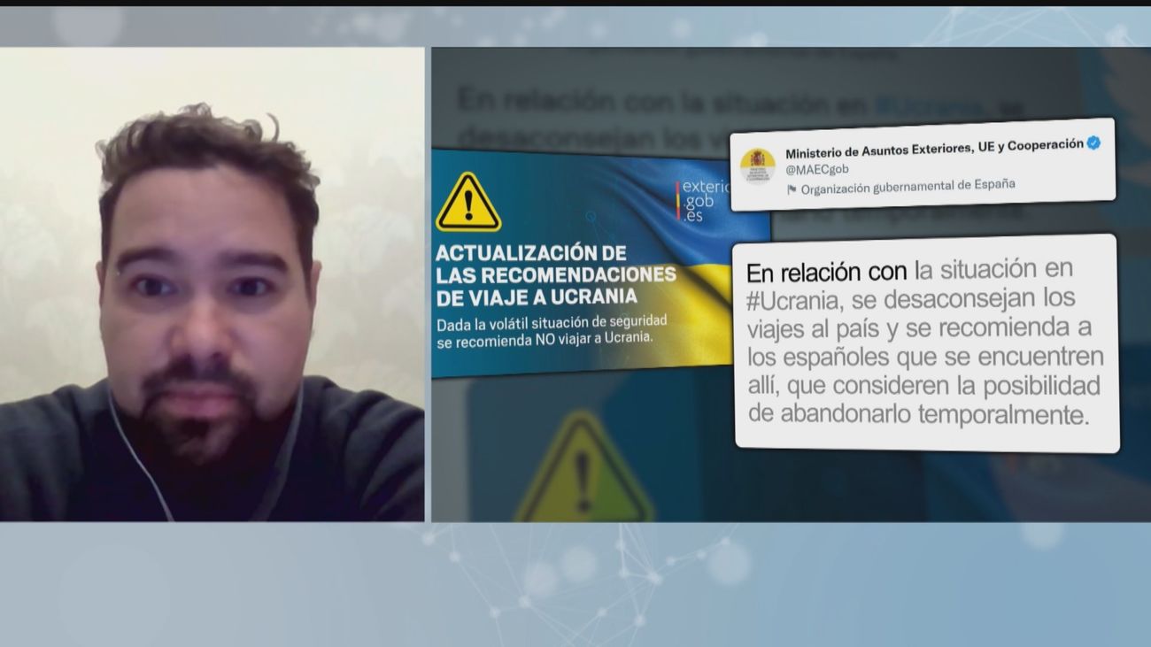 Javier, un madrileño que vive en Kiev: "Nos han llamado de la embajada con las nuevas recomendaciones"