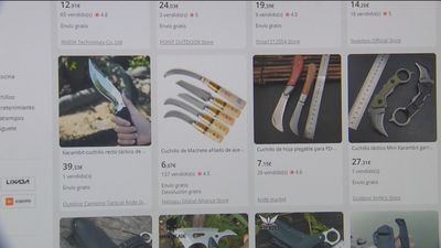 La facilidad con la que los jóvenes se hacen con machetes y armas blancas por Internet