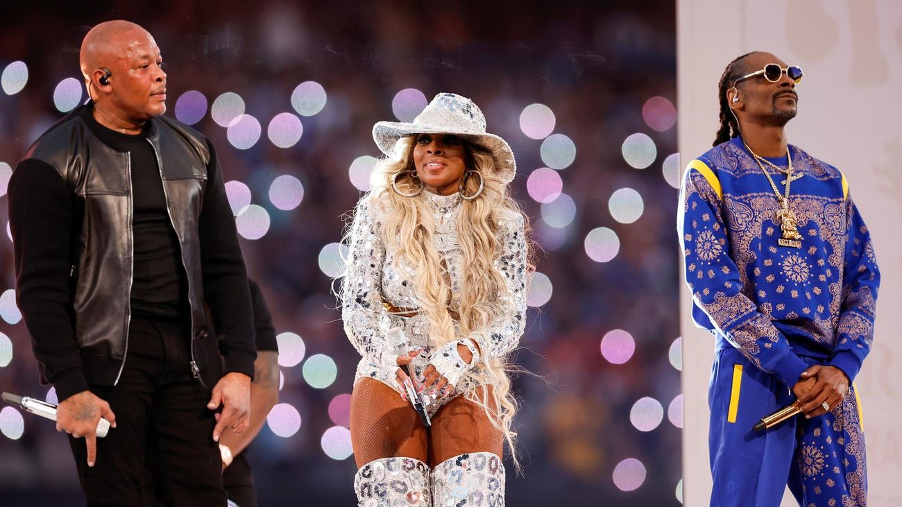 El show rapero de la Super Bowl