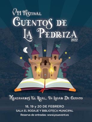 Cartel del Festival de Cuentos de La Pedriza / AYTO MANZANARES EL REAL