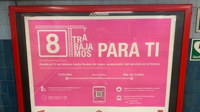 12.000 usuarios estrenaron el servicio de buses por las obras de la línea 8 de Metro de Madrid