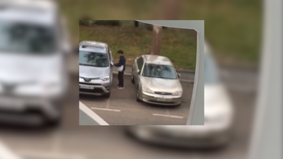 Una vecina de Valdemoro graba el momento en el que le intentan robar el coche