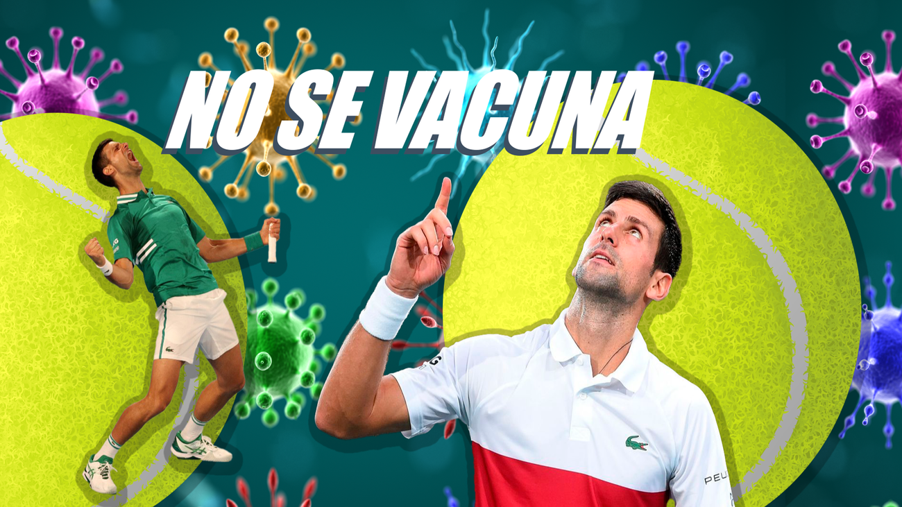 Djokovic insiste: no se vacuna contra el covid