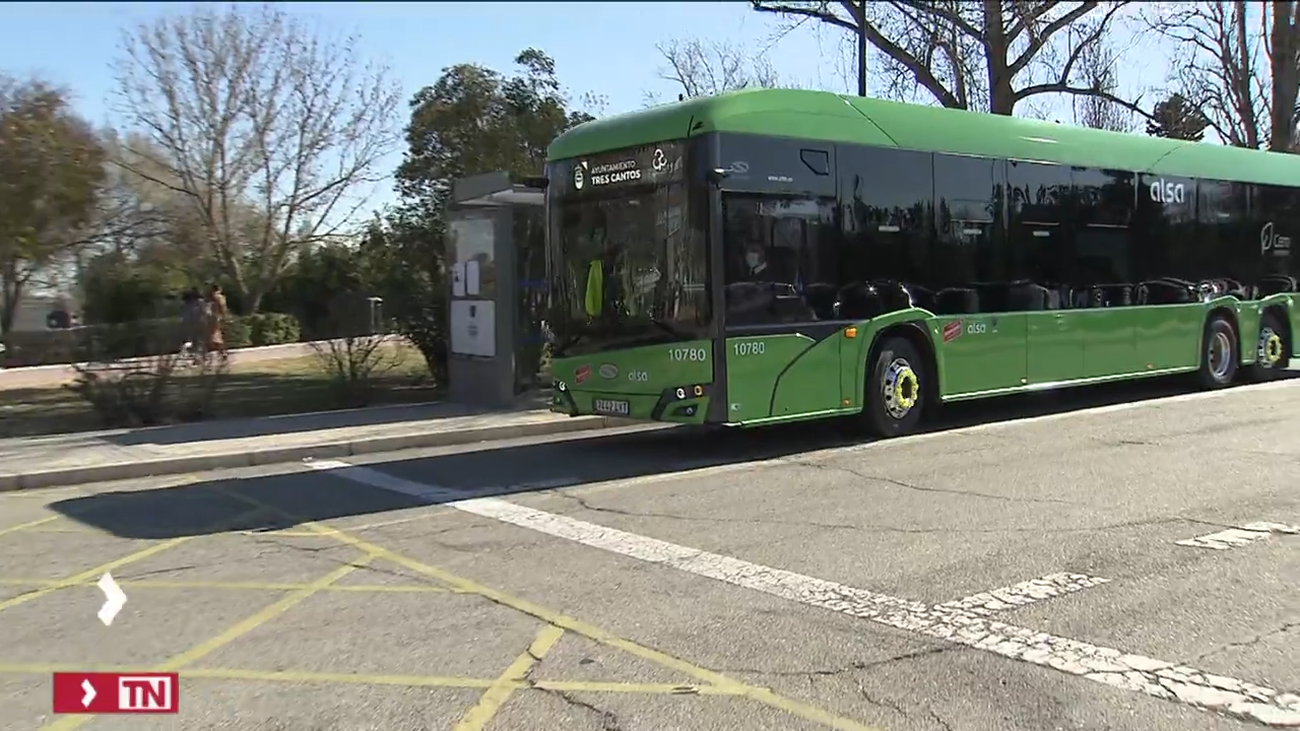 El primer autobús interurbano 100% eléctrico de España ya funciona entre Tres Cantos y Madrid