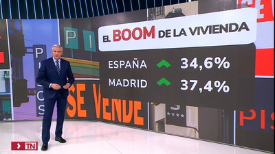 La compraventa de vivienda en Madrid aumentó un 37,4 % en todo 2021