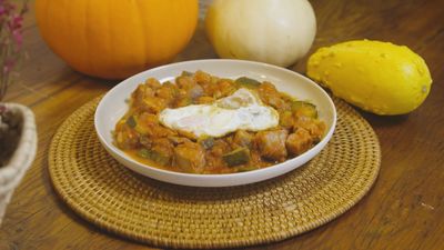 Hasta la cocina: Pisto con atún y huevos fritos