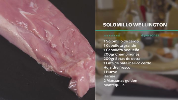Receta de solomillo Wellington