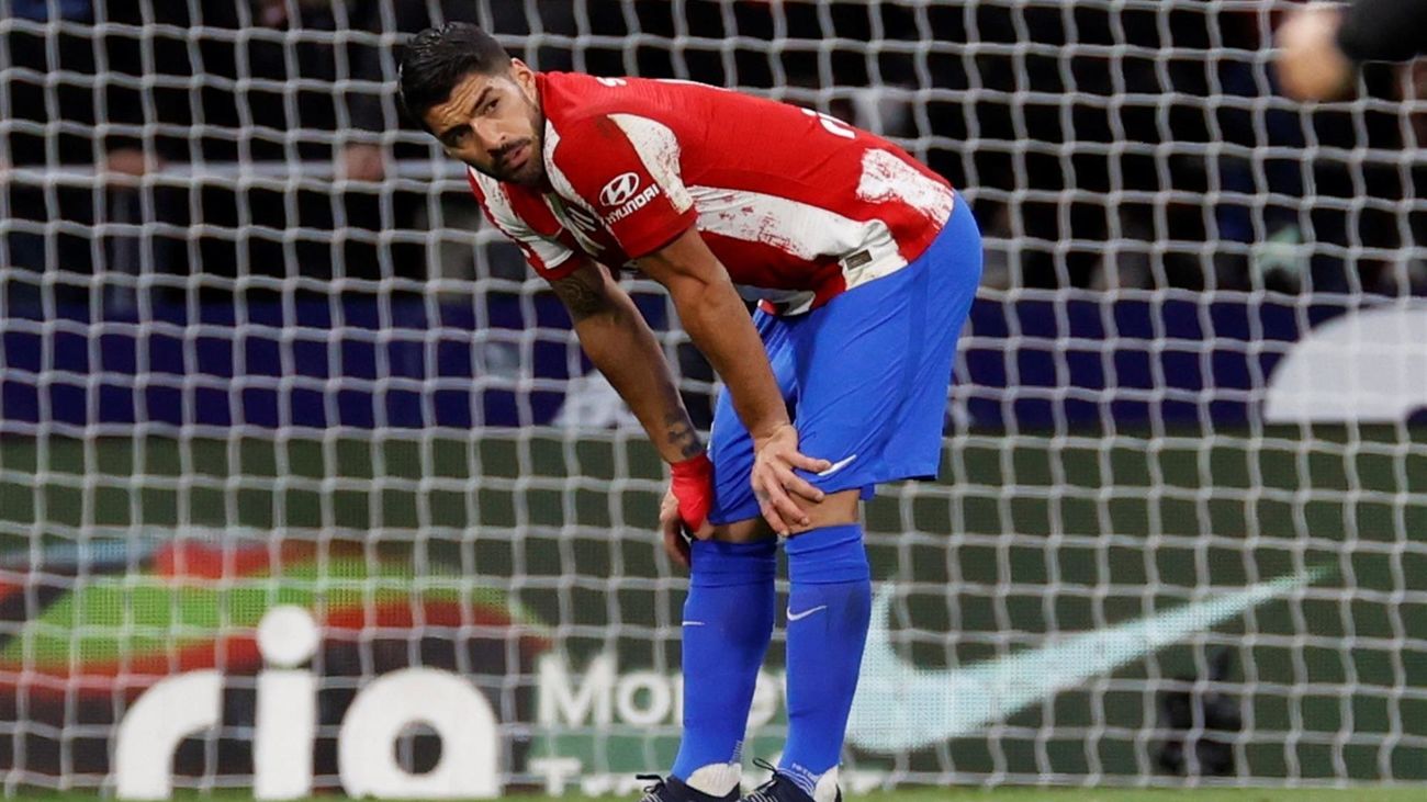 El delantero del Atlético de Madrid Luis Suárez