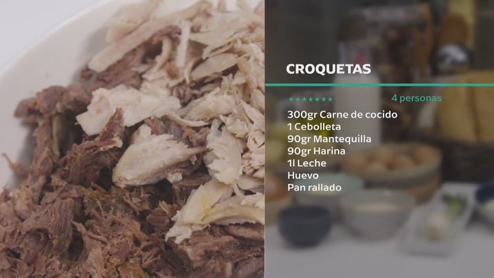 Receta de tortilla de patatas y croquetas al estilo Almeida