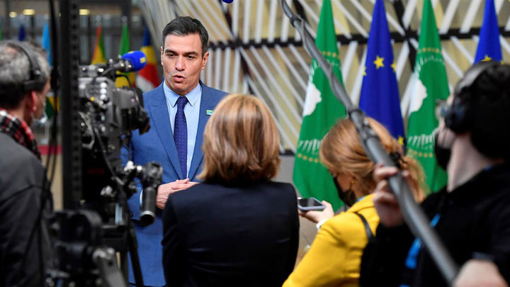 Pedro Sánchez en Bruselas / EFE
