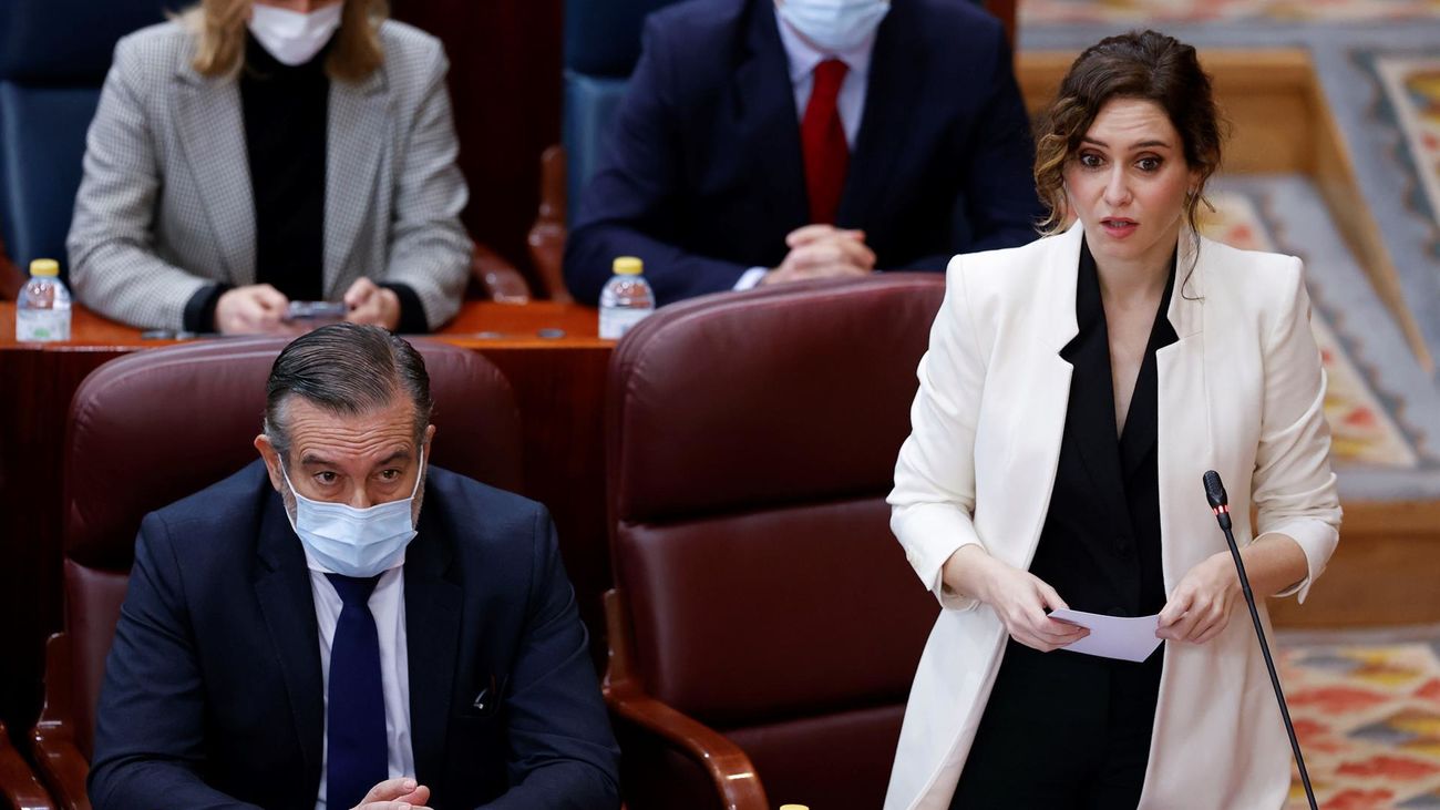 Ayuso: "La gente que crea empresas y empleo, en estos momentos no puede más"