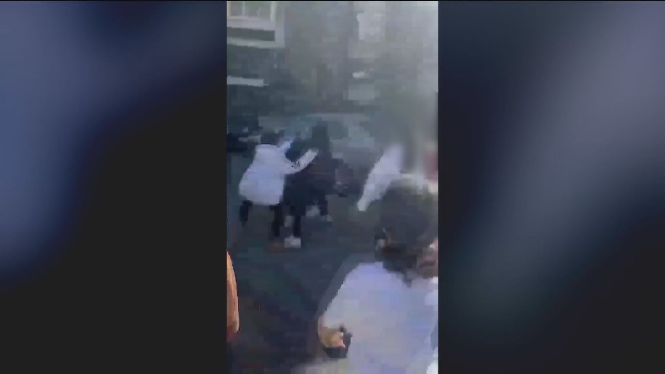 Nuevas imágenes desvelan la gran violencia en peleas entre menores en Usera