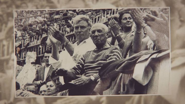 El regalo de Picasso que emocionó a Miguel Bosé y que su padre Luis Miguel Dominguín tiró a la basura