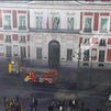 El incendio en la sede de la Presidencia de la Comunidad de Madrid Sol...que no lo fue