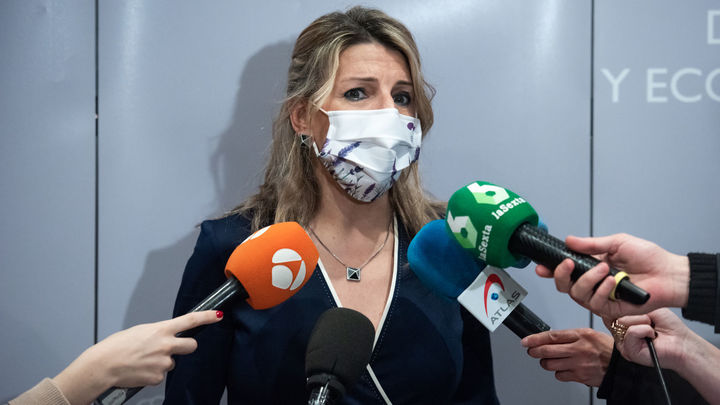 La vicepresidenta segunda y ministra de Trabajo y Economía Social, Yolanda Díaz / EUROPA PRESS