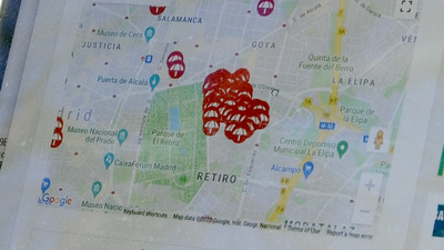 Los vecinos de Madrid crean un mapa para localizar las infracciones de las terrazas