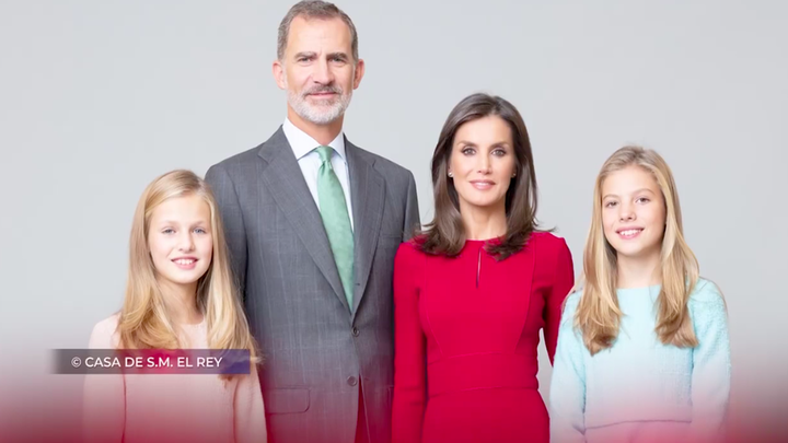 Foto oficial de la Familia Real / Telemadrid