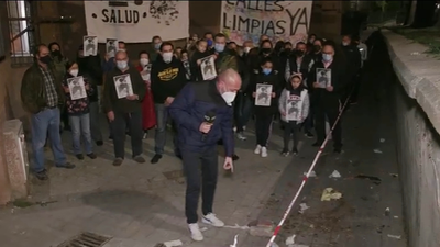 La peligrosa calle de San Blas: "le pusieron puntos a mi hija de 3 años al caer"