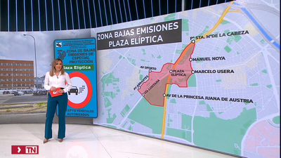 Madrid multará a partir de este martes el acceso indebido a la zona de bajas emisiones de Plaza Elíptica