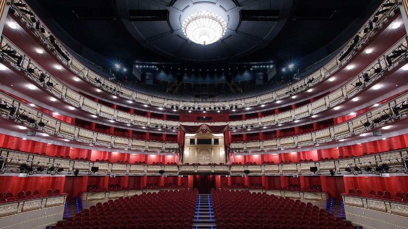 Interior del Teatro Real de Madrid