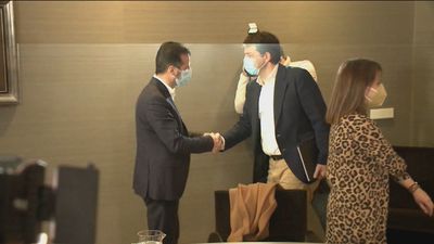 La reunión entre Mañueco y Tudanca acaba en 15 minutos al citar la “corrupción”