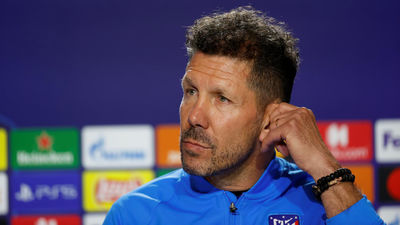 Simeone: "El partido ante el United será duro y difícil"