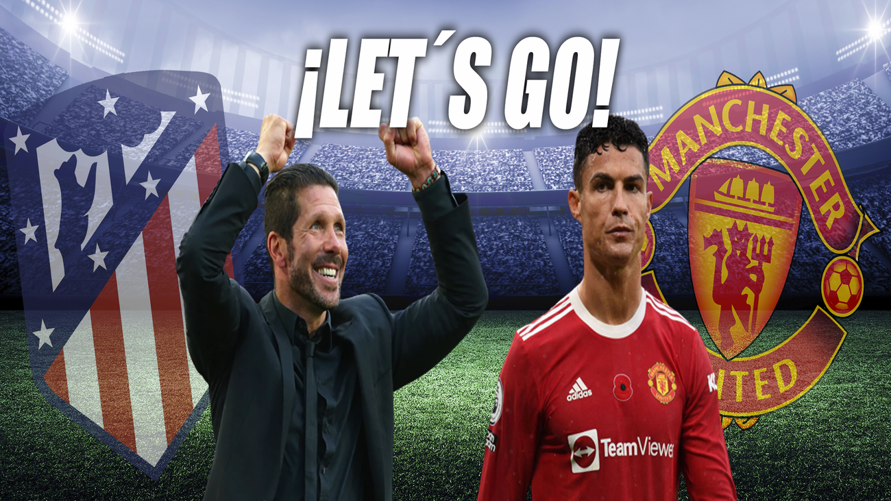 El Atlético de Madrid desafía al Manchester United de Cristiano