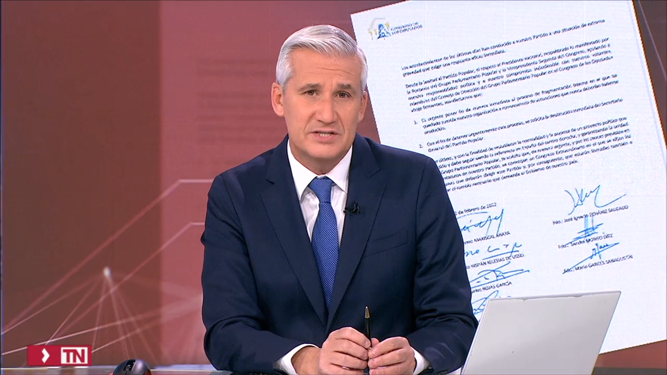 Una parte del grupo parlamentario del PP pide un congreso y el cese de Teodoro García Egea