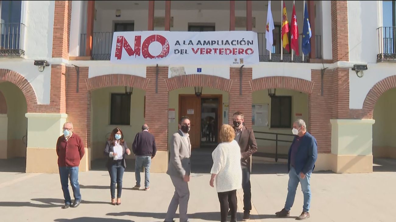 Pinto estudia acciones legales para impedir la ampliación del vertedero