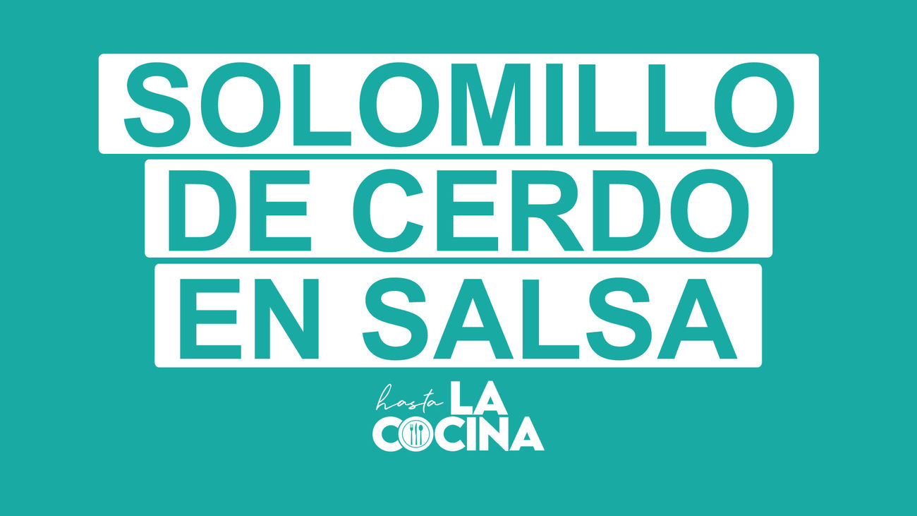 Receta de solomillo de cerdo en salsa