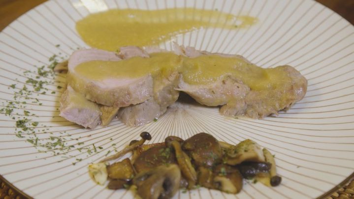 Receta de solomillo de cerdo en salsa
