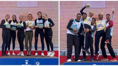 Matveeva-Florián y Rodríguez-Ceña ganan la Copa CAM de Vóley Playa Senior