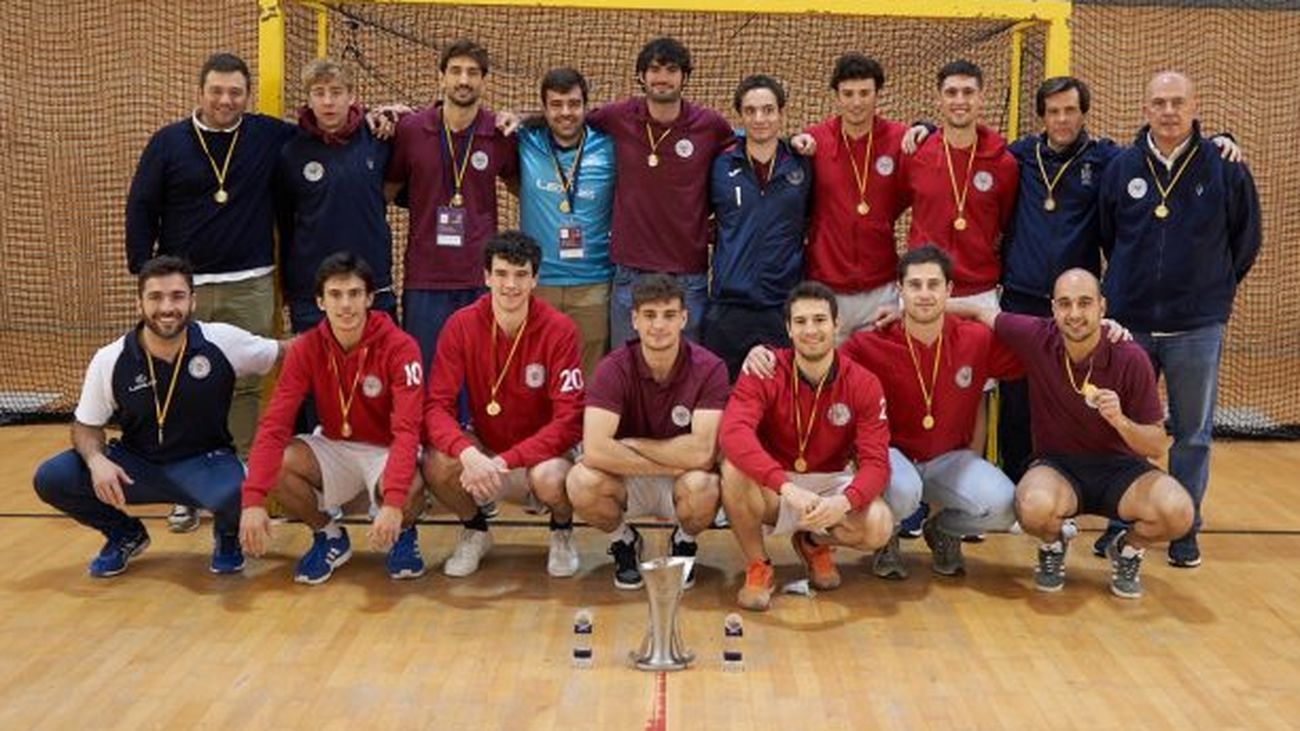 El Sanse Complutense, campeón de España de hockey sala