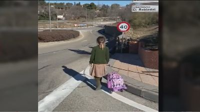 Primeros pasos en Villalbilla para que los niños puedan ir al colegio sin peligro de ser atropellados