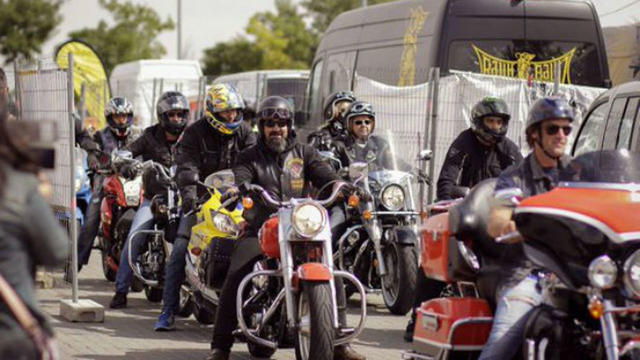 Ruta motera Harley Davidson en una edición anterior del festival de Fuenlabrada