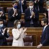 Momento histórico: Casado abandona el Congreso tras un discurso en tono de despedida