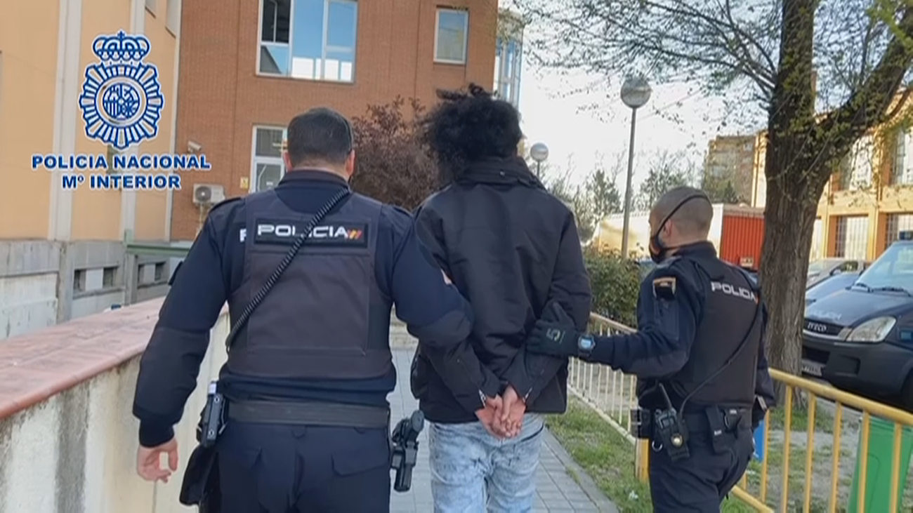 Detención en Madrid de un presunto miembro de una banda latina