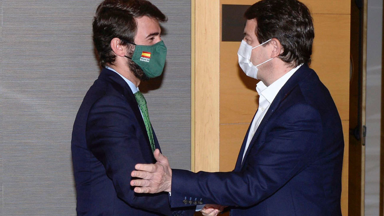 Vox se ve con "esperanza" de cogobernar en Castilla y León mientras el PP aspira a un gobierno en solitario