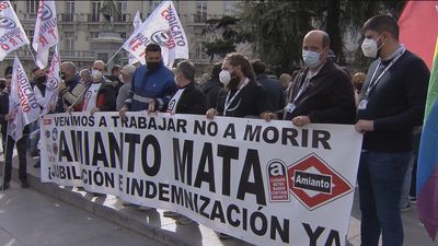 Trabajadores del Metro piden una compensación por su exposición al asbesto
