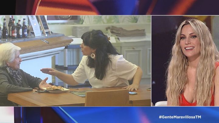 La reacción de Edurne que llega al corazón: así defendió a una persona mayor del maltrato de su cuidadora