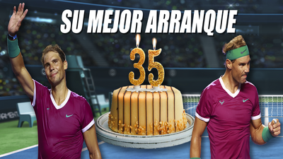 Nadal firma el mejor inicio de temporada de su carrera