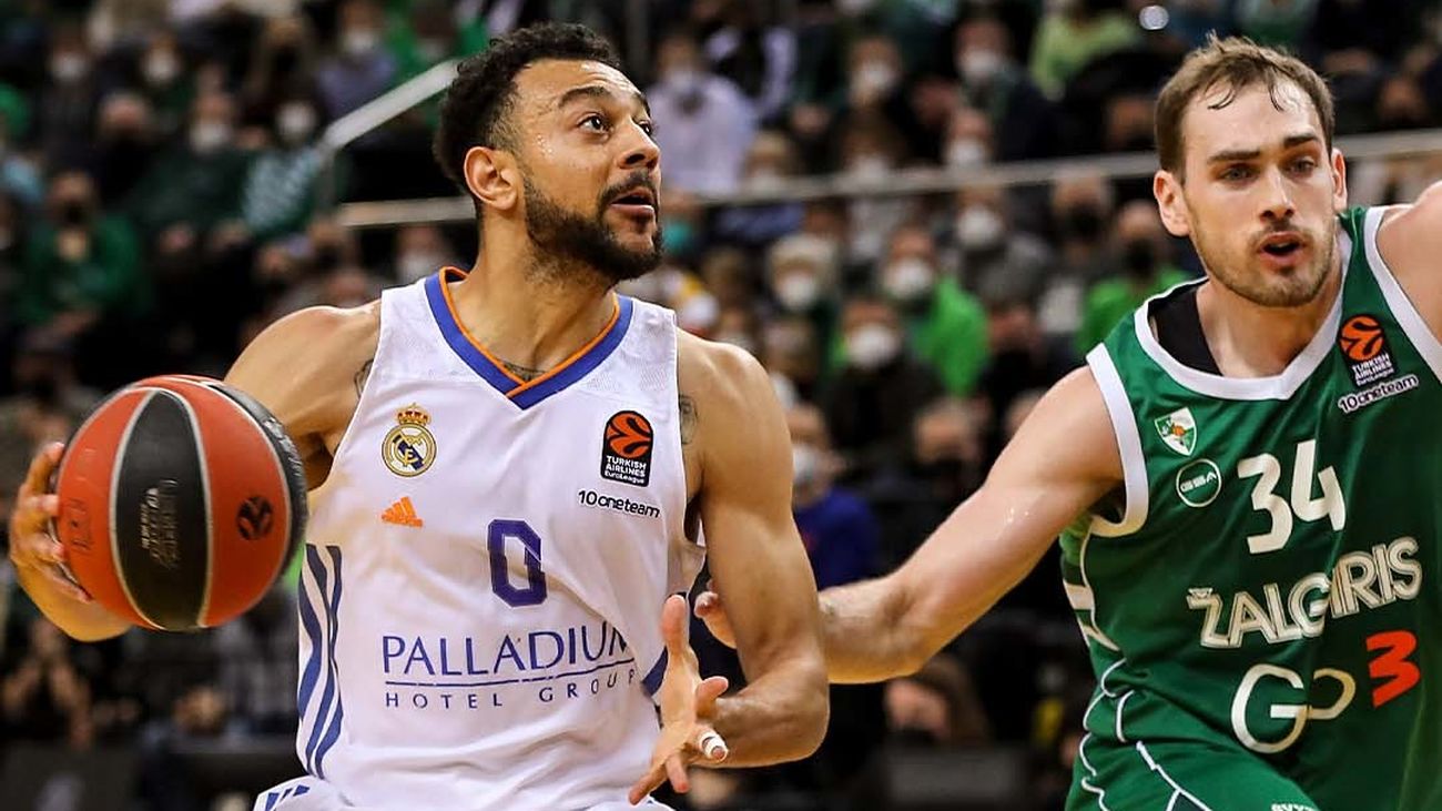 68-47. El Real Madrid naufraga ante el colista Zalgiris