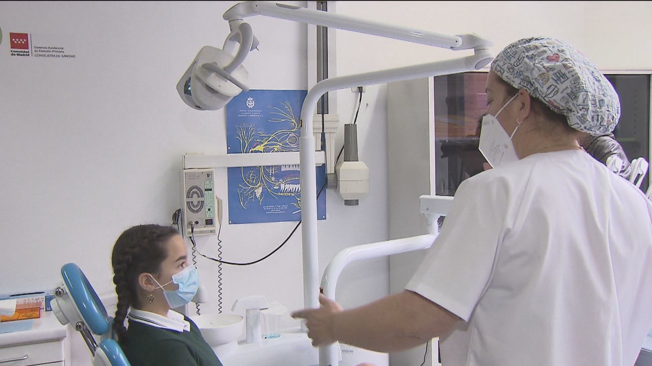 La Comunidad de Madrid destina este año 2,2 millones de euros a tratamientos dentales para niños de 7 a 16 años