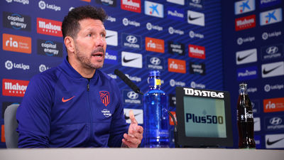 Simeone: "Hace falta seguridad, contundencia y transmitir tranquilidad"