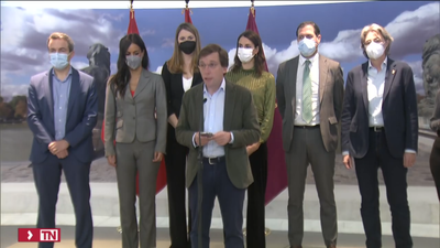 Declaración contra la guerra en Ucrania en el Ayuntamiento de Madrid