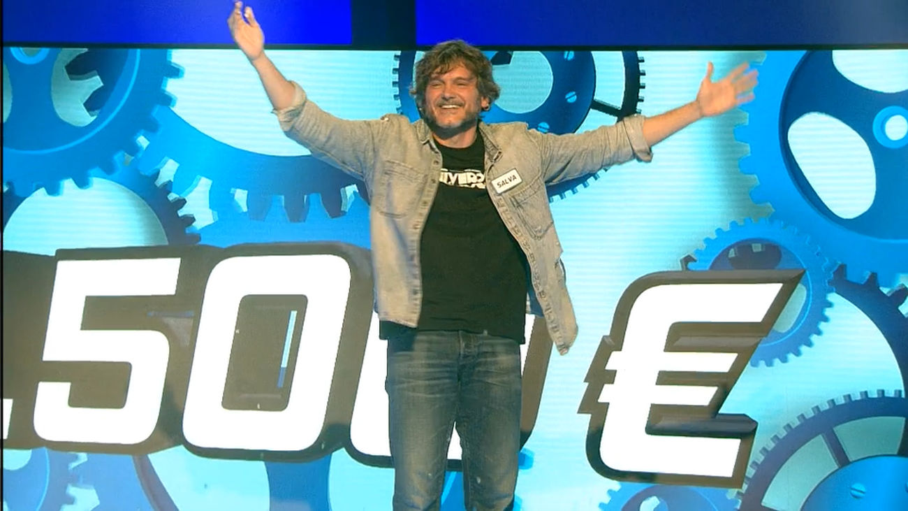 ¡Salva Reina se lleva el bote solidario de 'Atrápame si puedes Celebrity'!