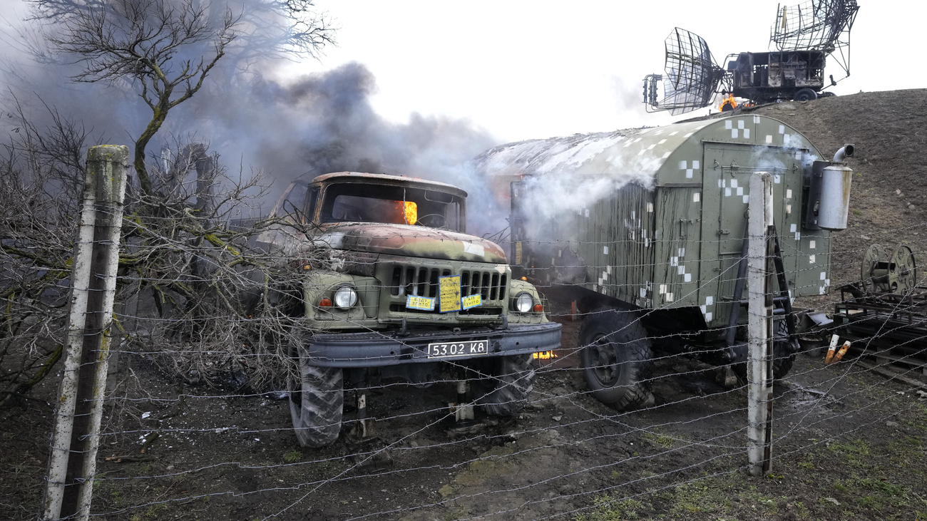 La familia de Serguei, de El Casar, vive en Kiev y trata de huir del país